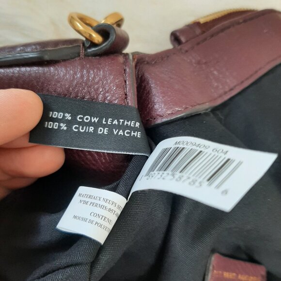 Marc By Marc Jacobs Burgundy Crossbody Bag - Picture 9 of 11